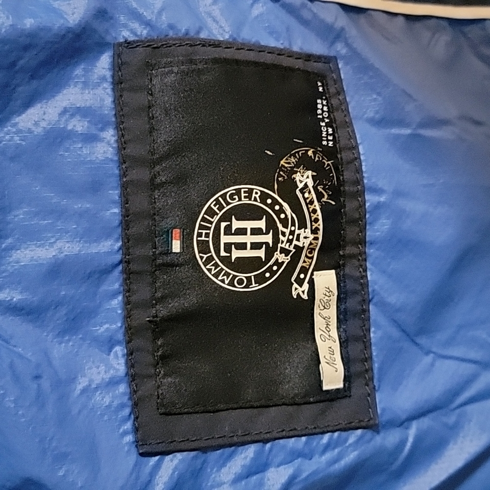 Tommy Hilfiger Light Zip Navy Blue Jacket - Picture 5 of 8